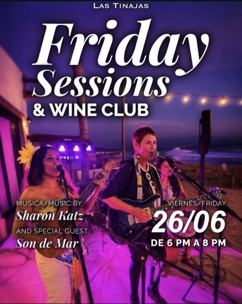 Sharon Katz and Son de Mar @ Friday Sessions & Wine Club