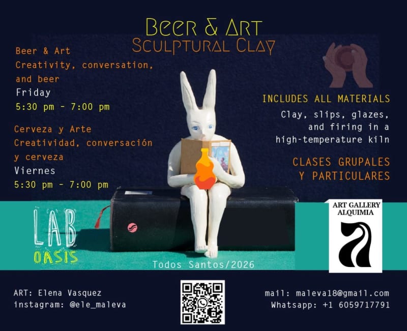 Beer & Art: Sculptural Clay