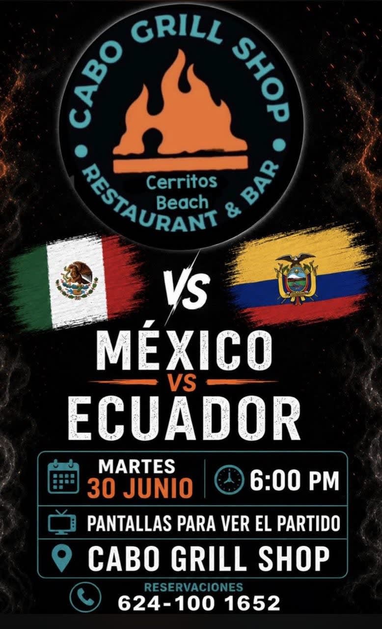 México vs Ecuador – Watch Party
