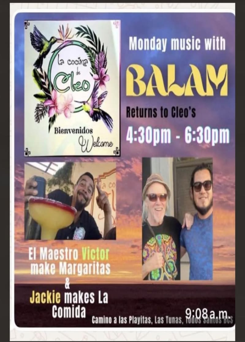 Monday Music with Balam at La Cocina de Cleo