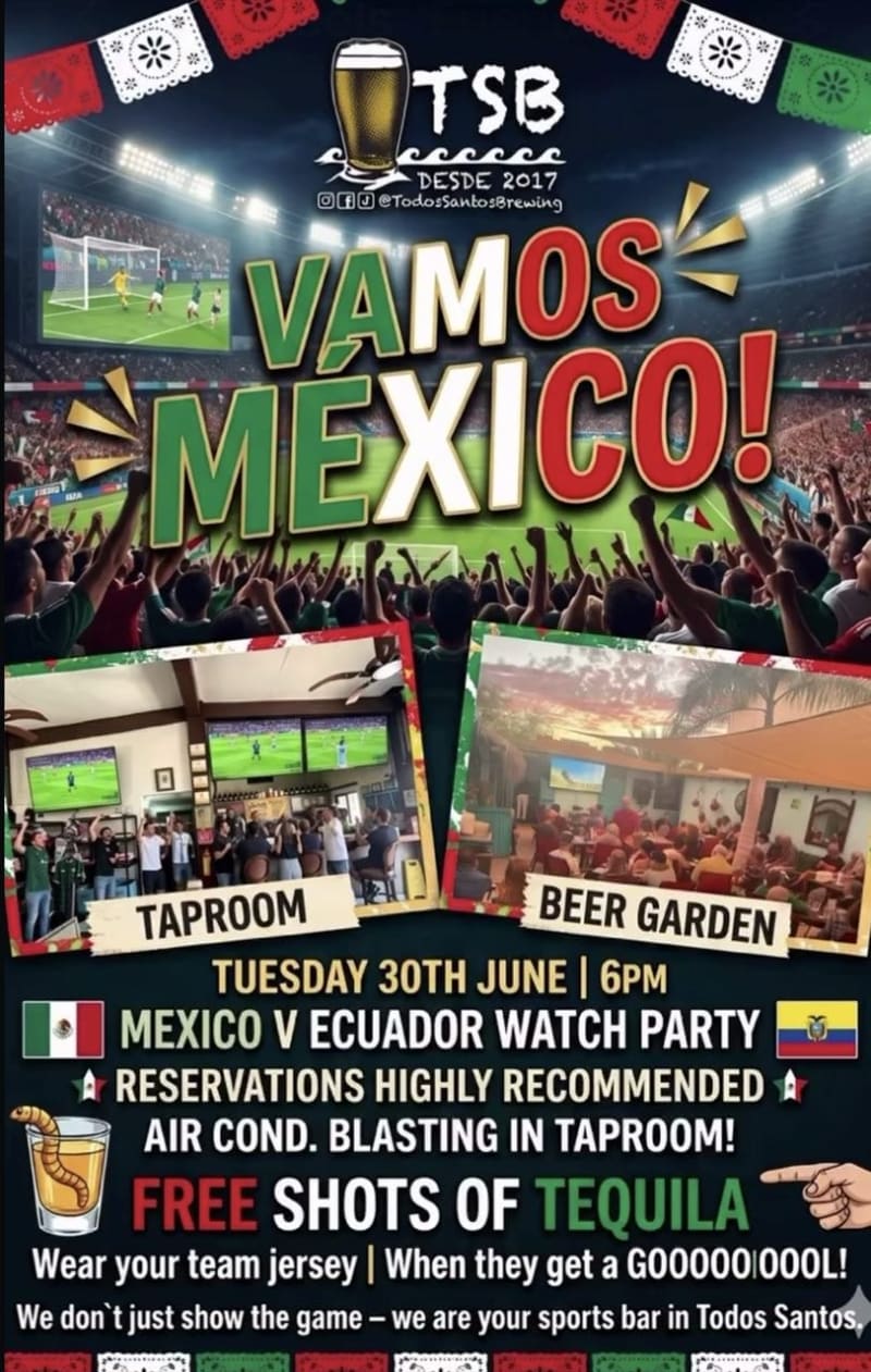 Vamos Mexico! Mexico v Ecuador Watch Party