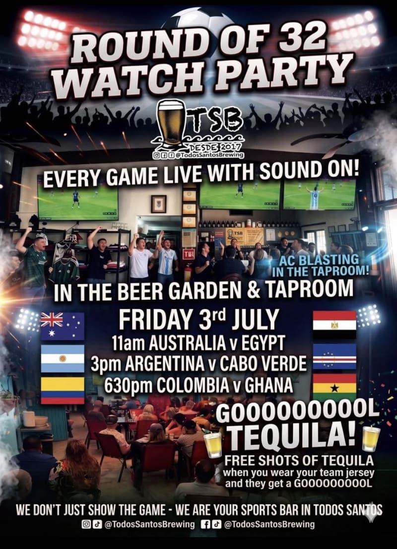 Round of 32 Watch Party: Argentina vs Cabo Verde