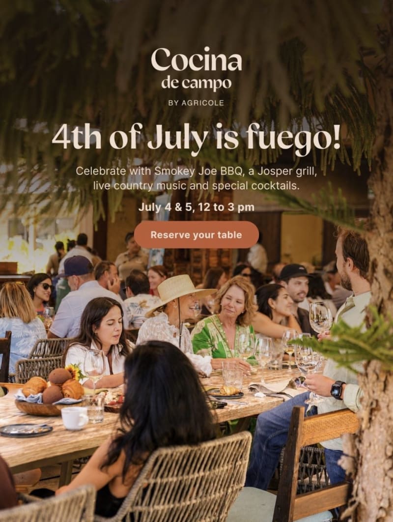 4th of July is Fuego! — Cocina de Campo by Agricole