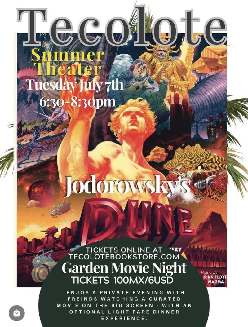Tecolote Summer Theater: Jodorowsky's Dune – Garden Movie Night