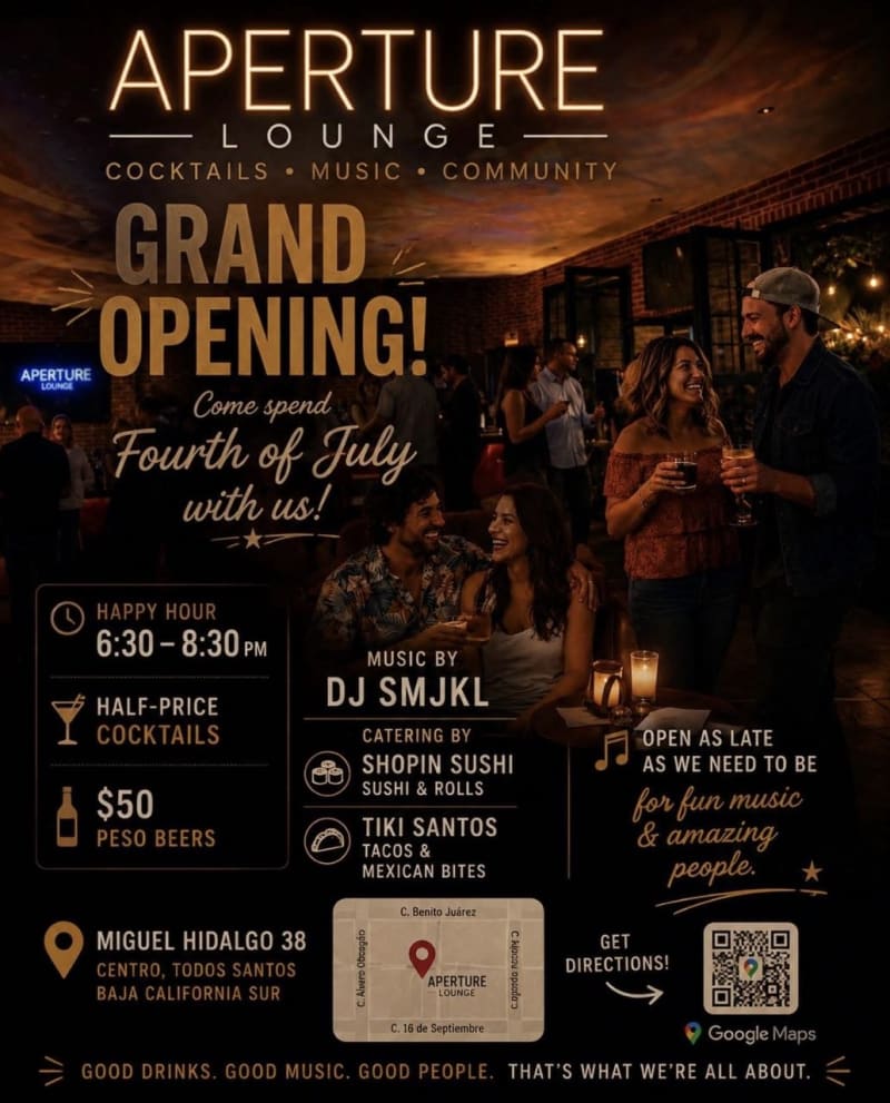 Aperture Lounge Grand Opening