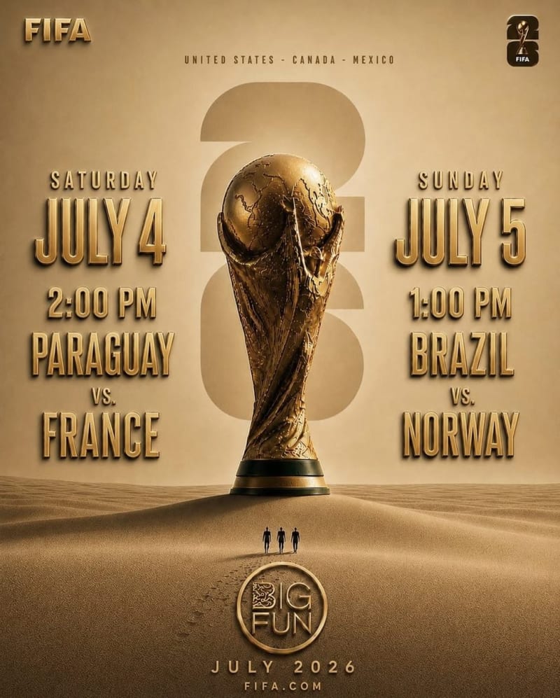 FIFA World Cup 2026: Brazil vs. Norway