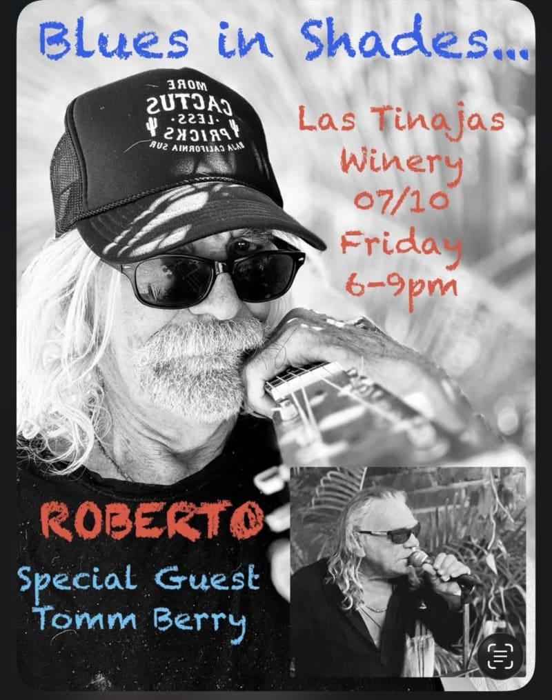 Blues in Shades featuring Roberto & Special Guest Tomm Berry