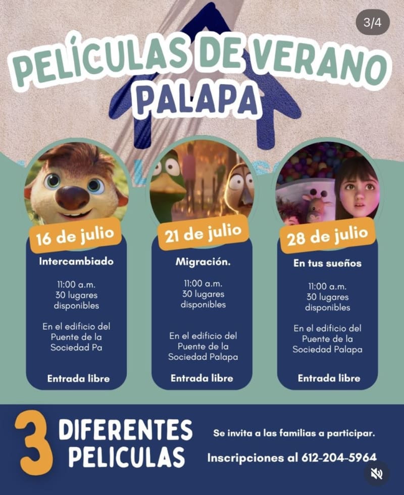 Películas de Verano Palapa: En Tus Sueños