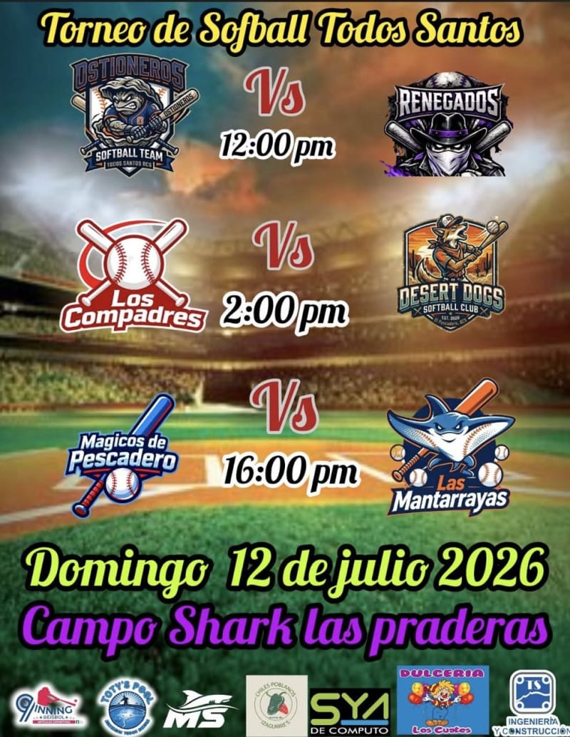 Torneo de Softball Todos Santos: Ostioneros vs Renegados