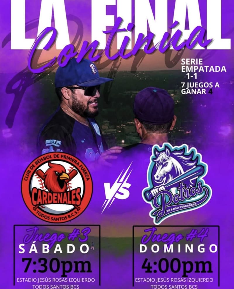 La Final Continúa – Juego #3: Cardenales vs. Potros