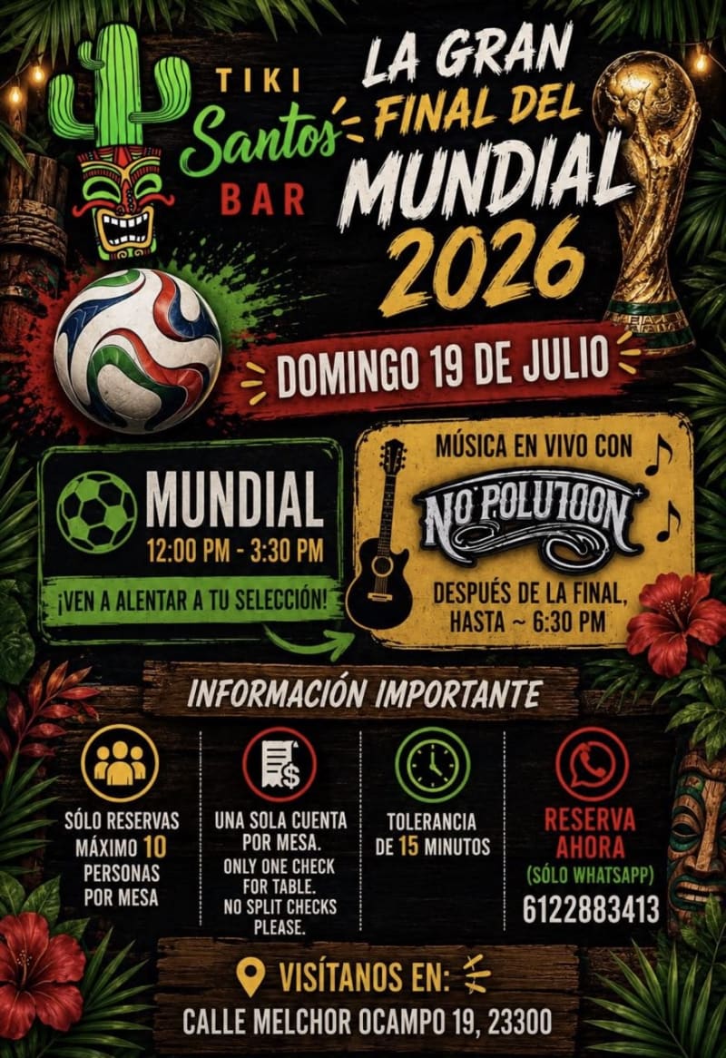 Live Music with No Polution – After the World Cup Final