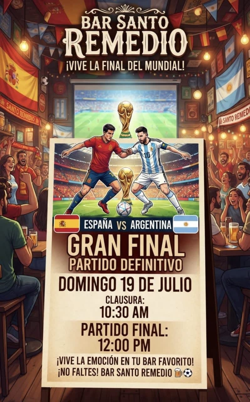 Gran Final del Mundial: España vs Argentina