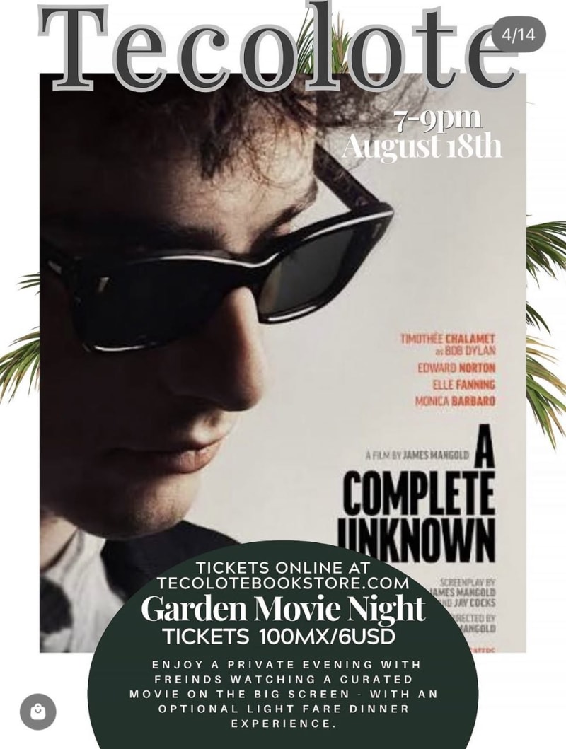 Garden Movie Night: A Complete Unknown