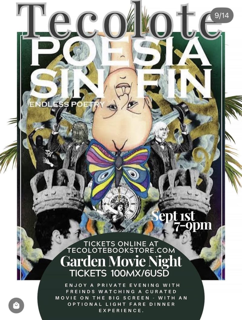 Garden Movie Night: Poesía Sin Fin (Endless Poetry)