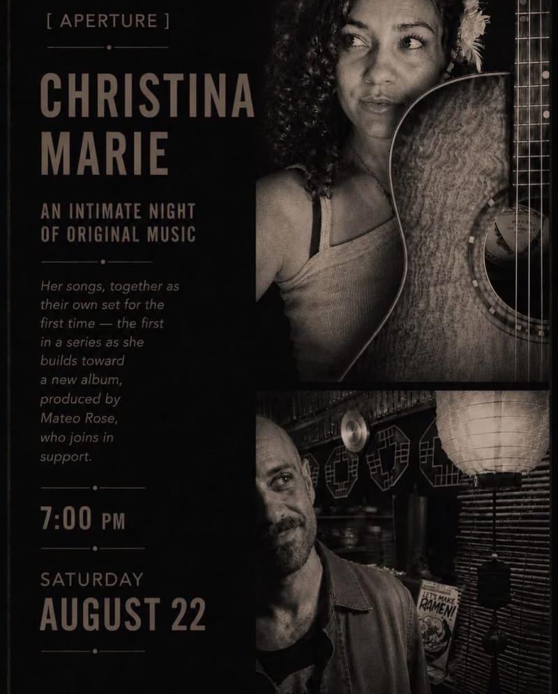 Christina Marie: An Intimate Night of Original Music