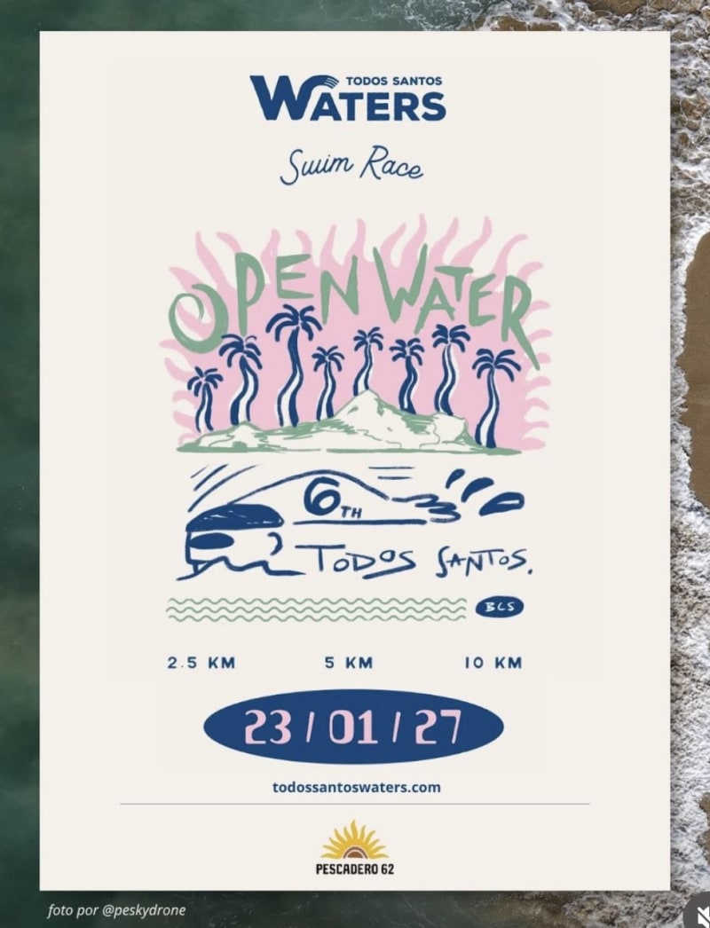 Todos Santos Waters Open Water Swim Race – 6th Edition
