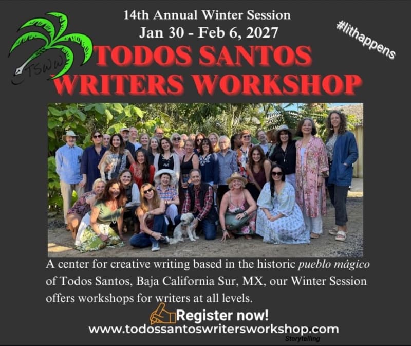 Todos Santos Writers Workshop – 14th Annual Winter Session