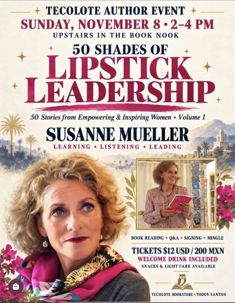 50 Shades of Lipstick Leadership – Tecolote Author Event