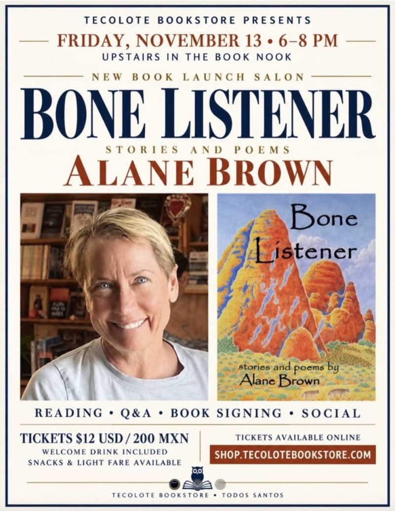 Bone Listener: New Book Launch Salon with Alane Brown
