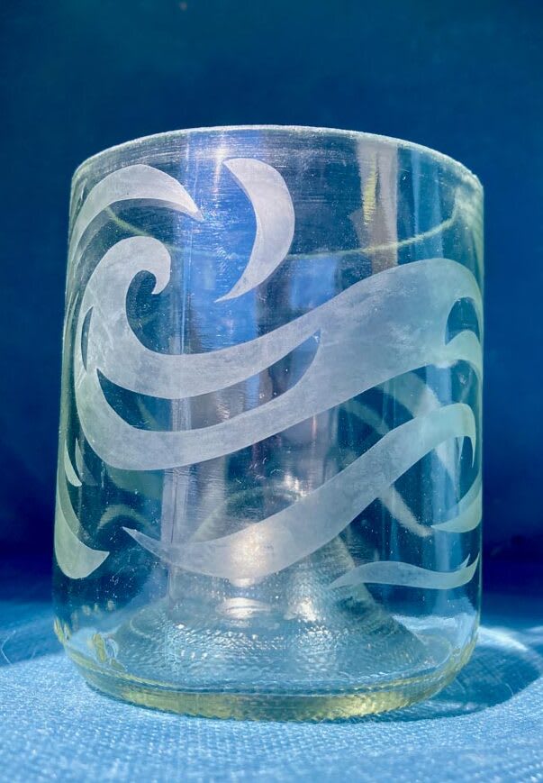 Glass Etching Workshop at Earth Art Studio