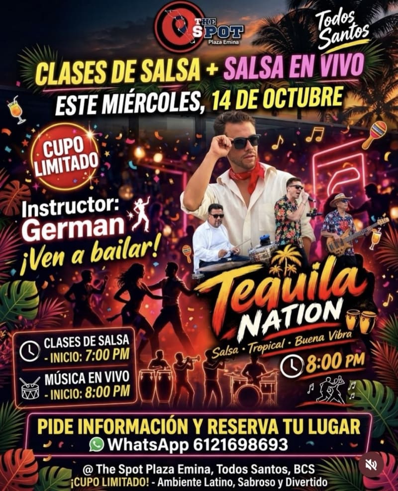 Tequila Nation – Salsa en Vivo