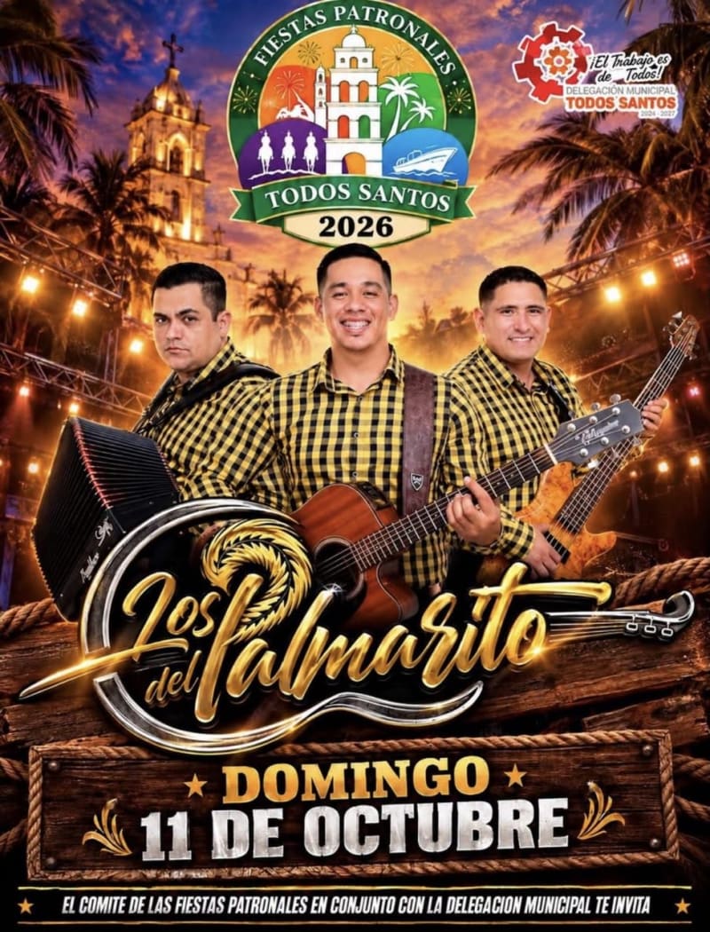 Los del Palmarito – Fiestas Patronales Todos Santos 2026