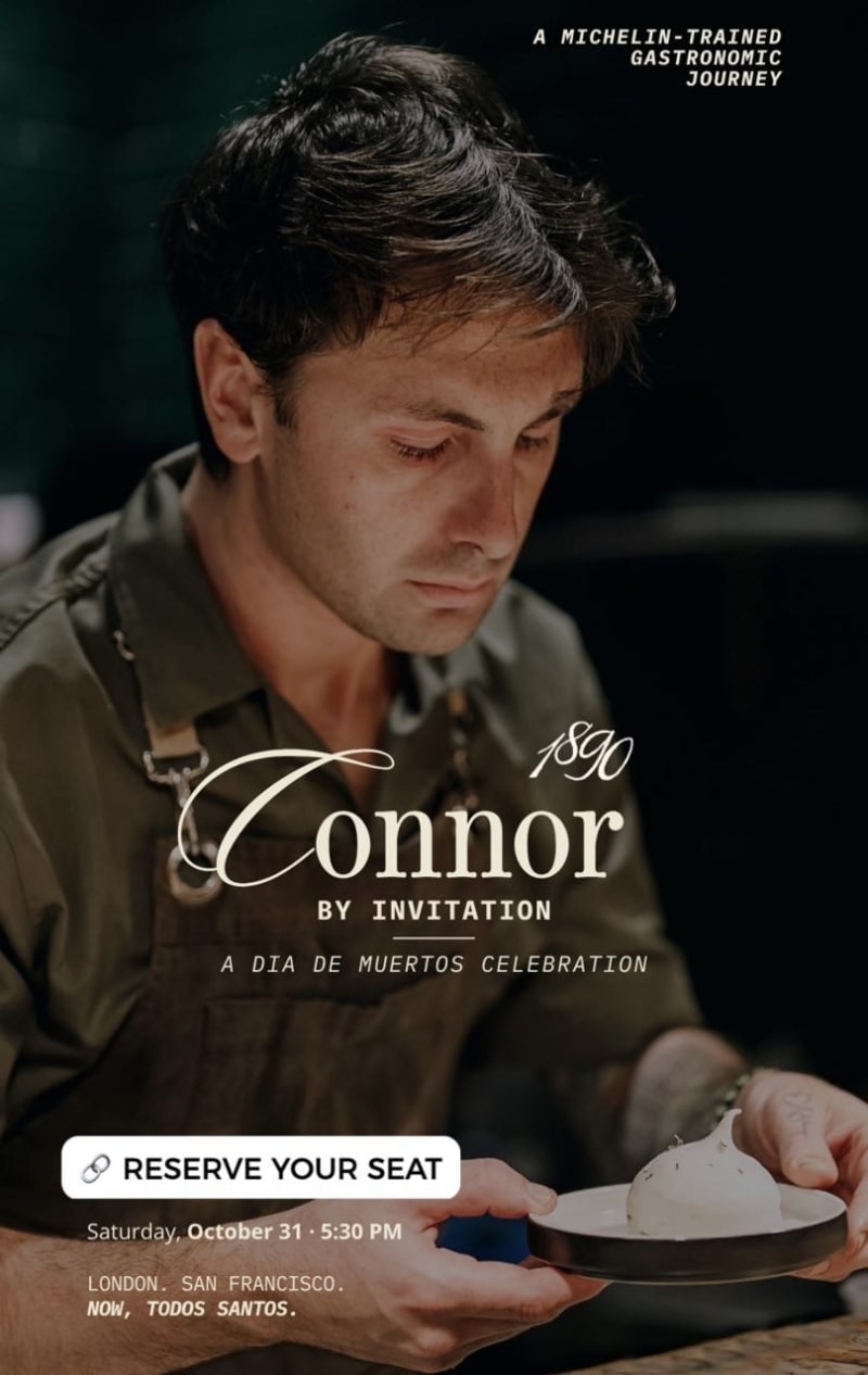 Connor by Invitation – A Dia de Muertos Celebration