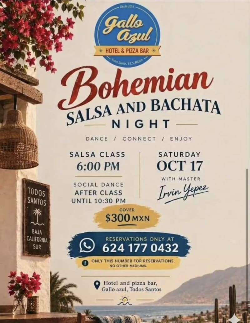 Bohemian Salsa and Bachata Night