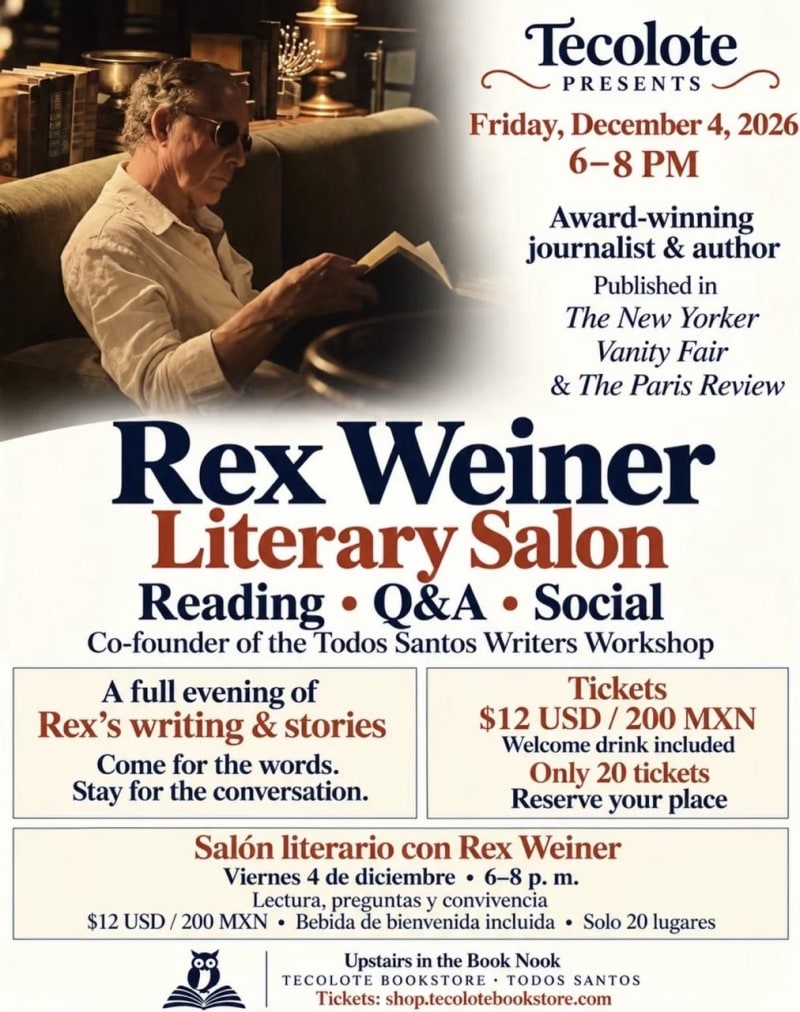 Rex Weiner Literary Salon