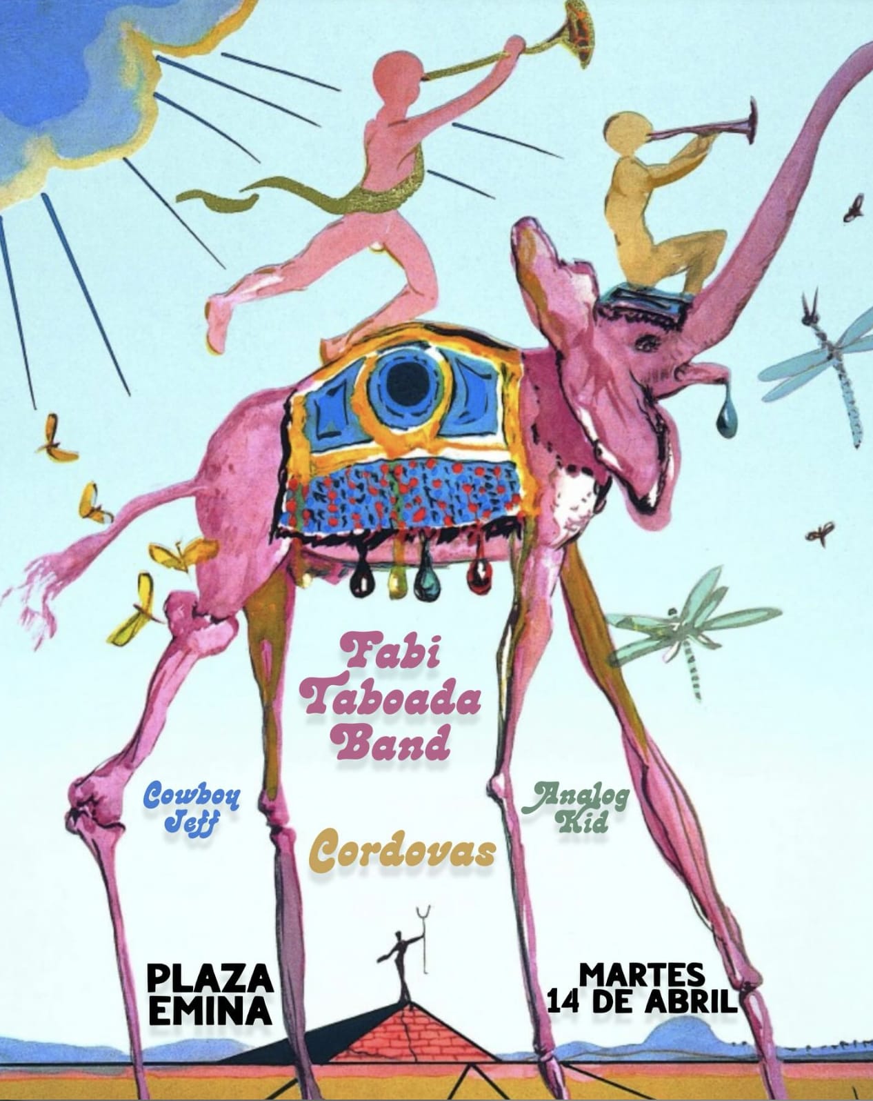 Fabi Taboada Band + Cordovas + Cowboy Jeff + Analog Kid