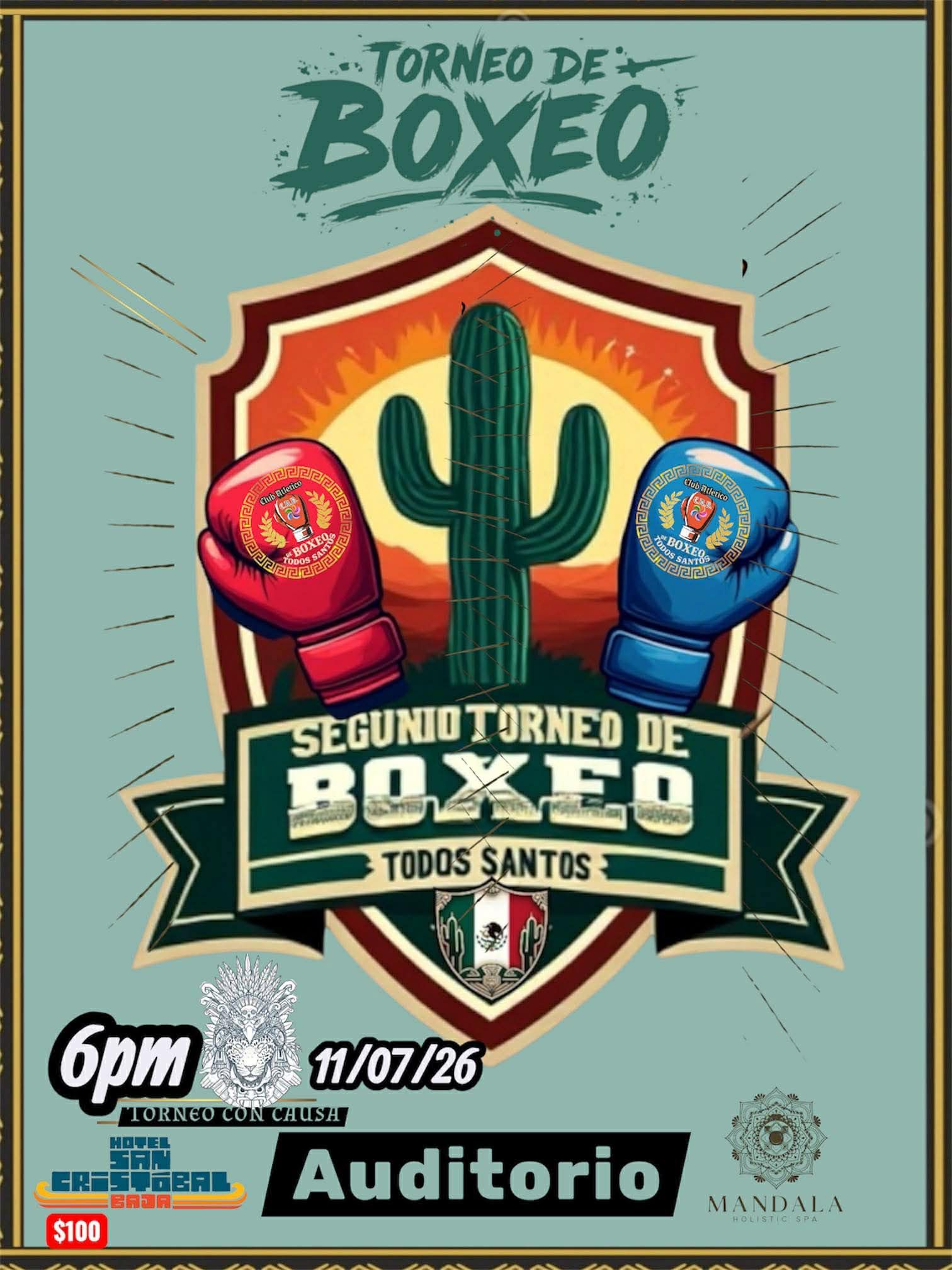 2nd Boxing Tournament Todos Santos