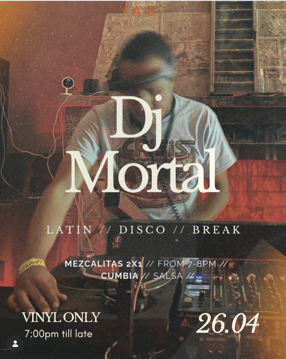 DJ Mortal – Vinyl Only at Yao