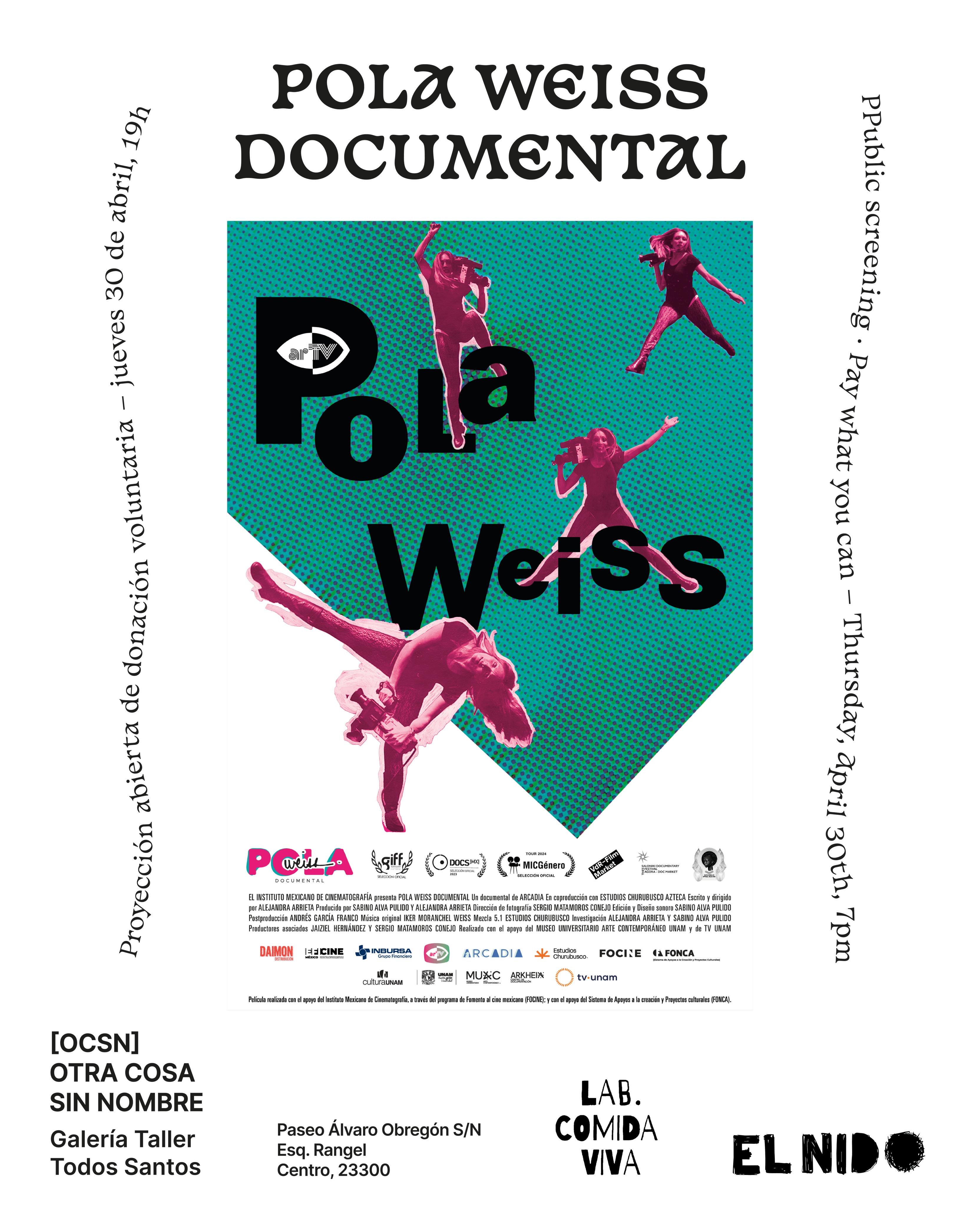 Pola Weiss Documental – Public Screening