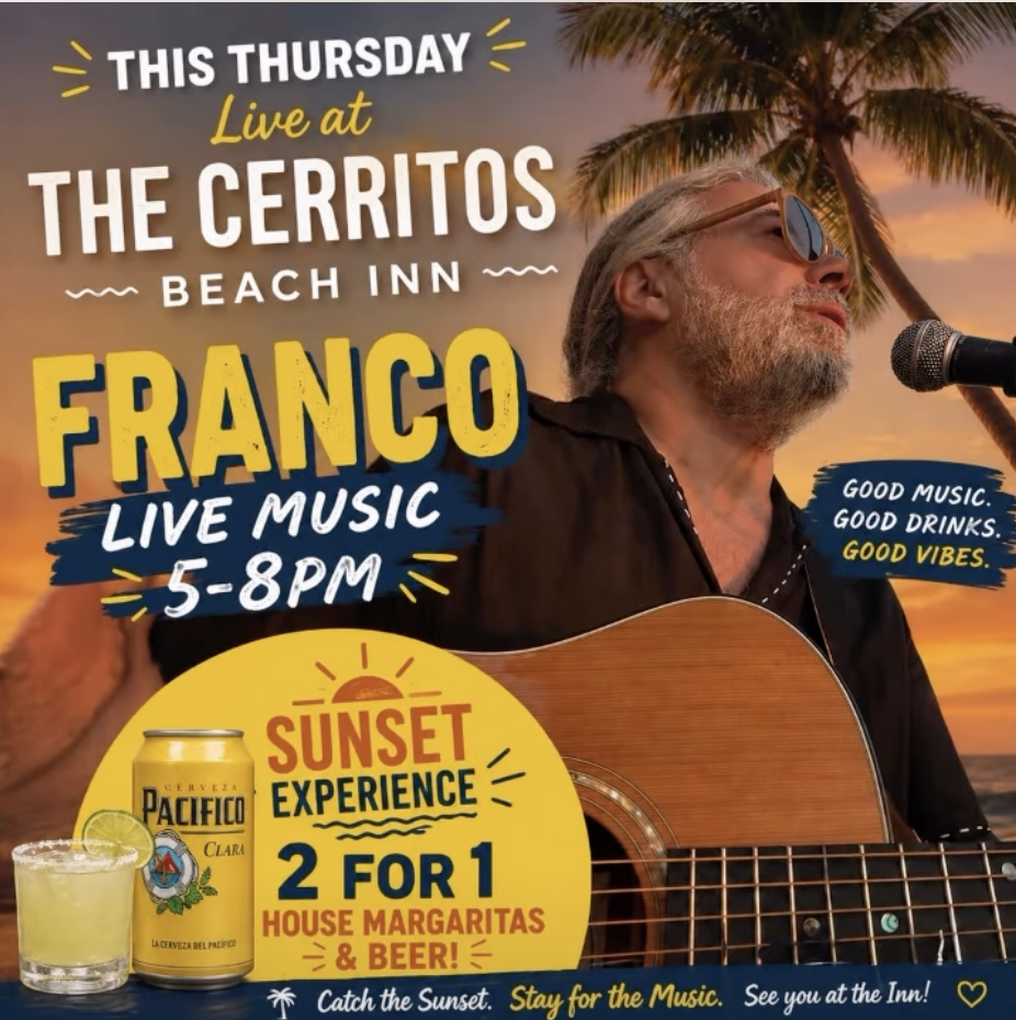 Franco Live Music at Cerritos Beach Inn