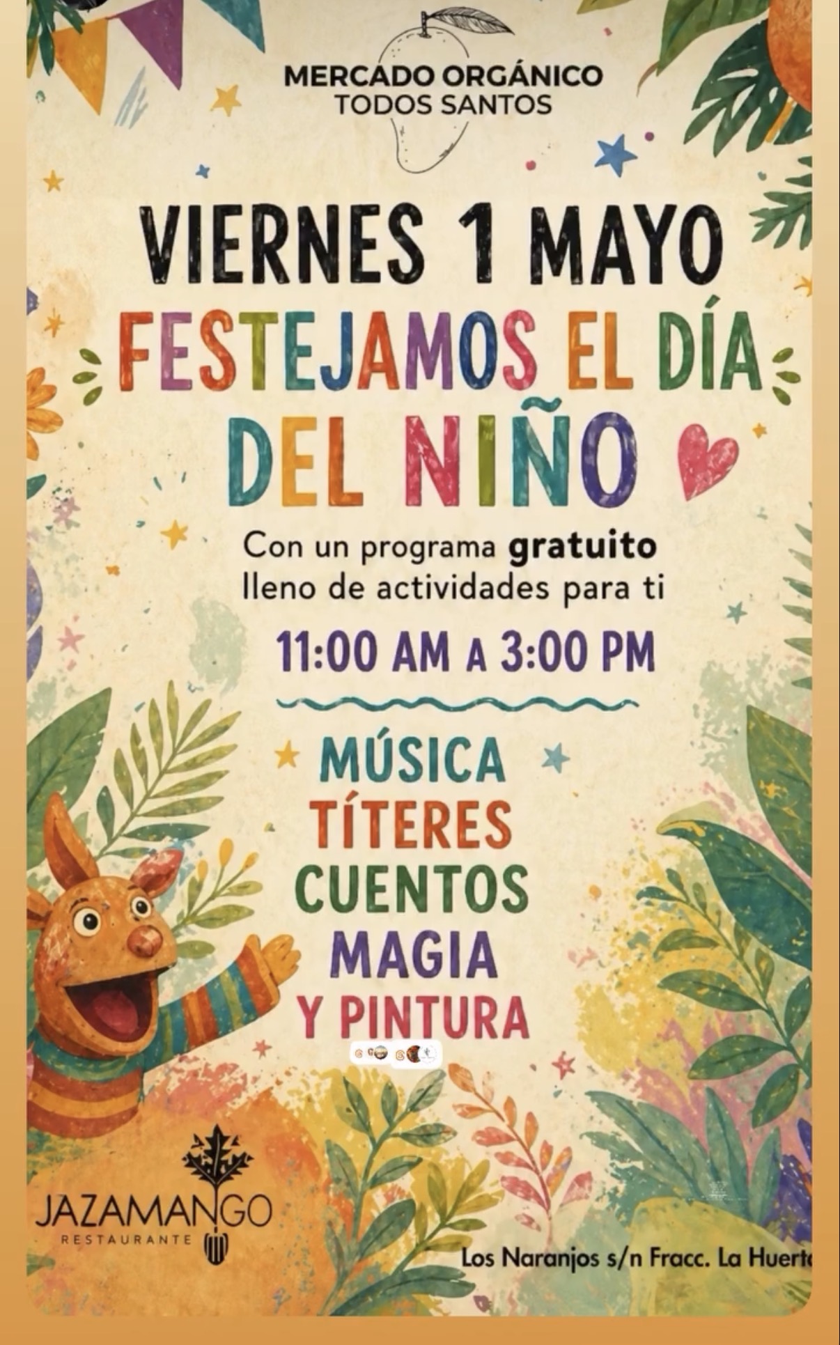 Festejamos el Día del Niño – Mercado Orgánico Todos Santos