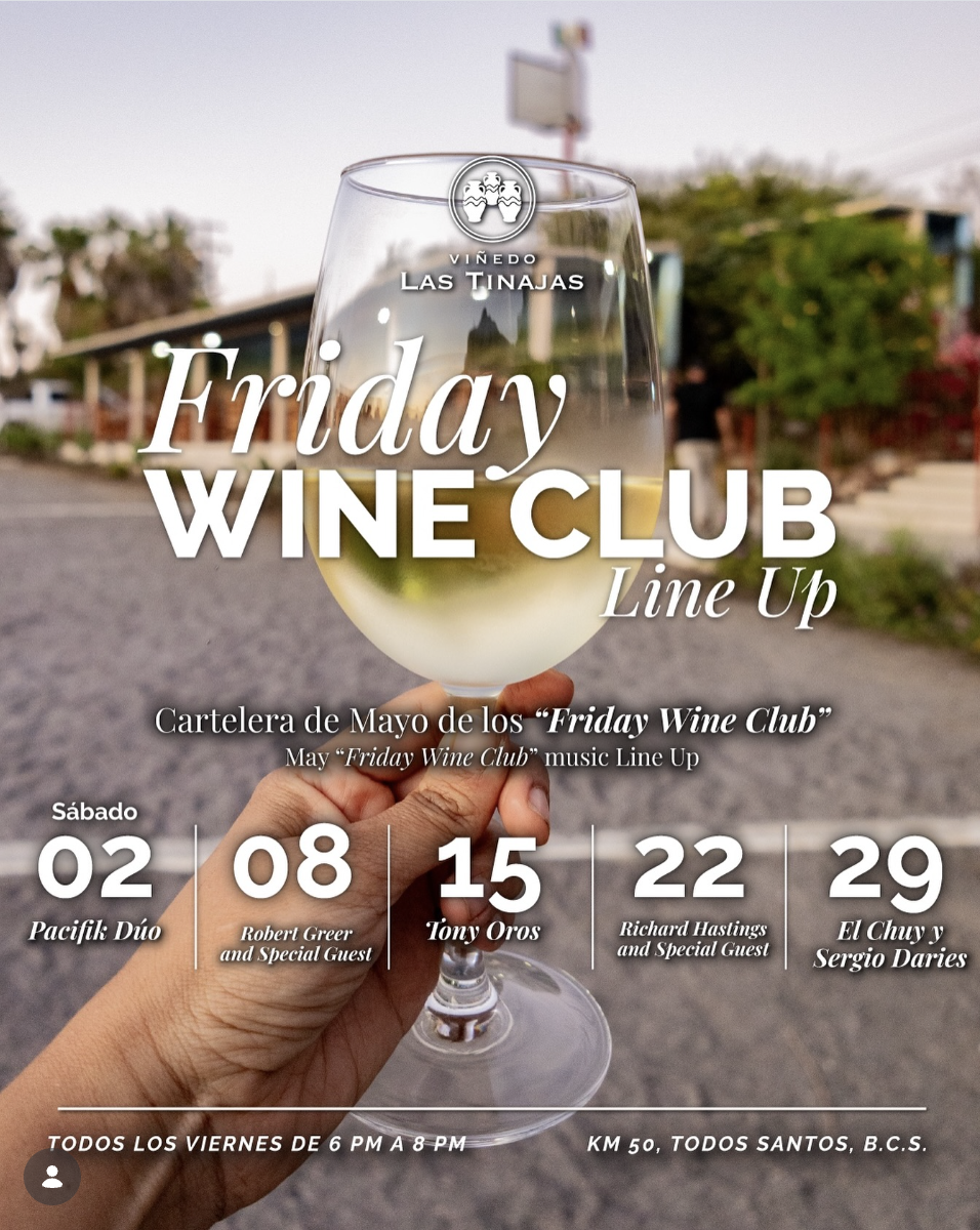 Friday Wine Club – Robert Greer & Special Guest