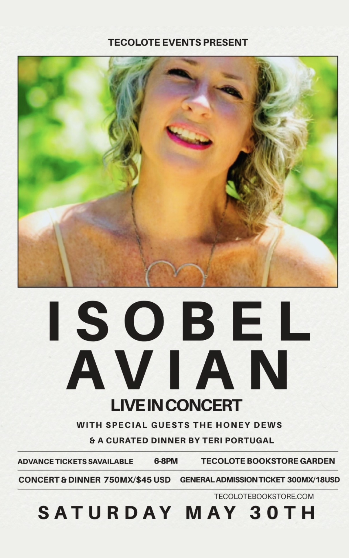 Isobel Avian Live in Concert