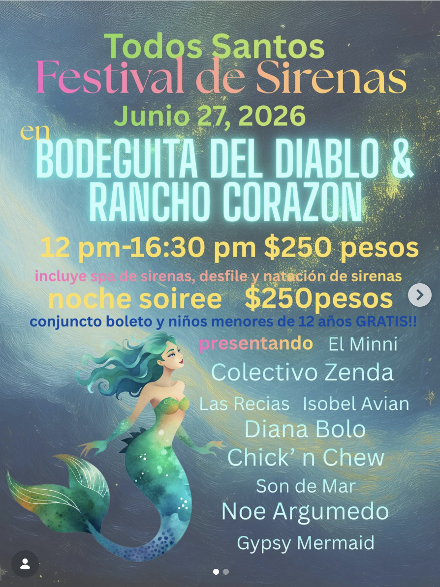 Todos Santos Festival de las Sírenas
