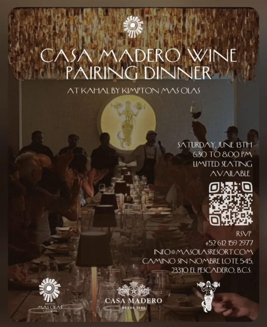 Casa Madero Wine Pairing Dinner