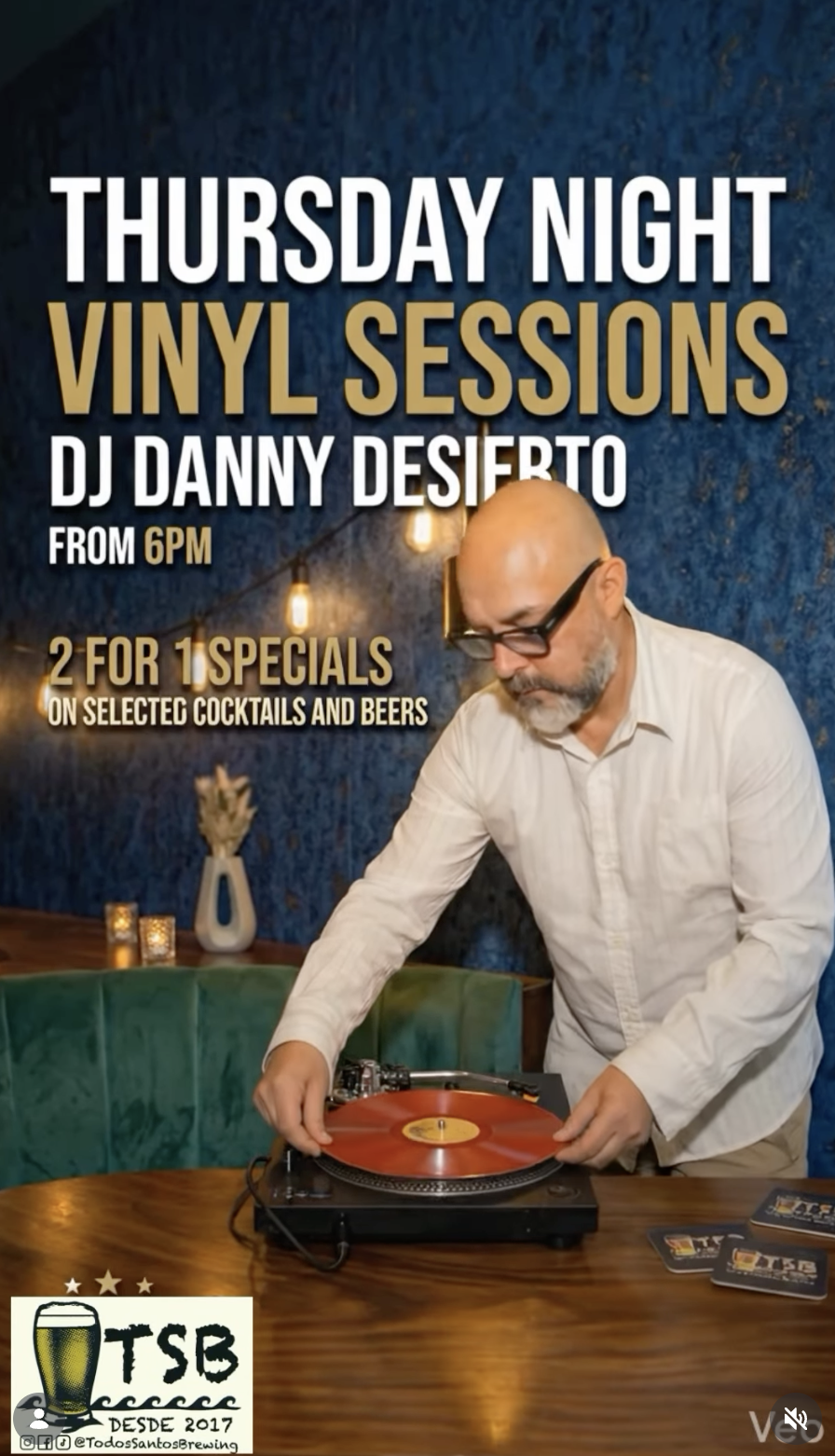 Thursday Night Vinyl Sessions with DJ Danny Desierto