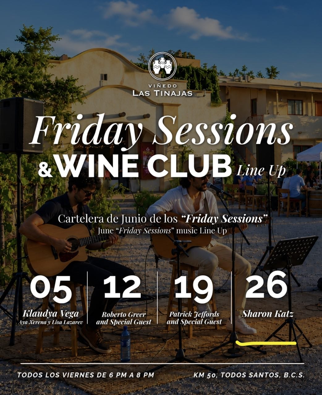 Friday Sessions & Wine Club