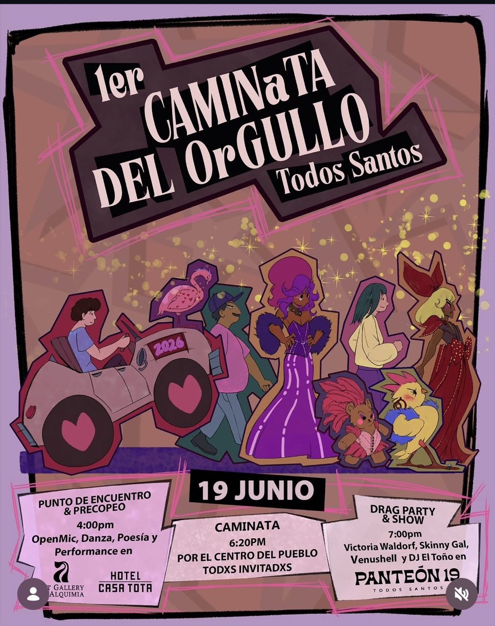 1er Caminata del Orgullo - Todos Santos