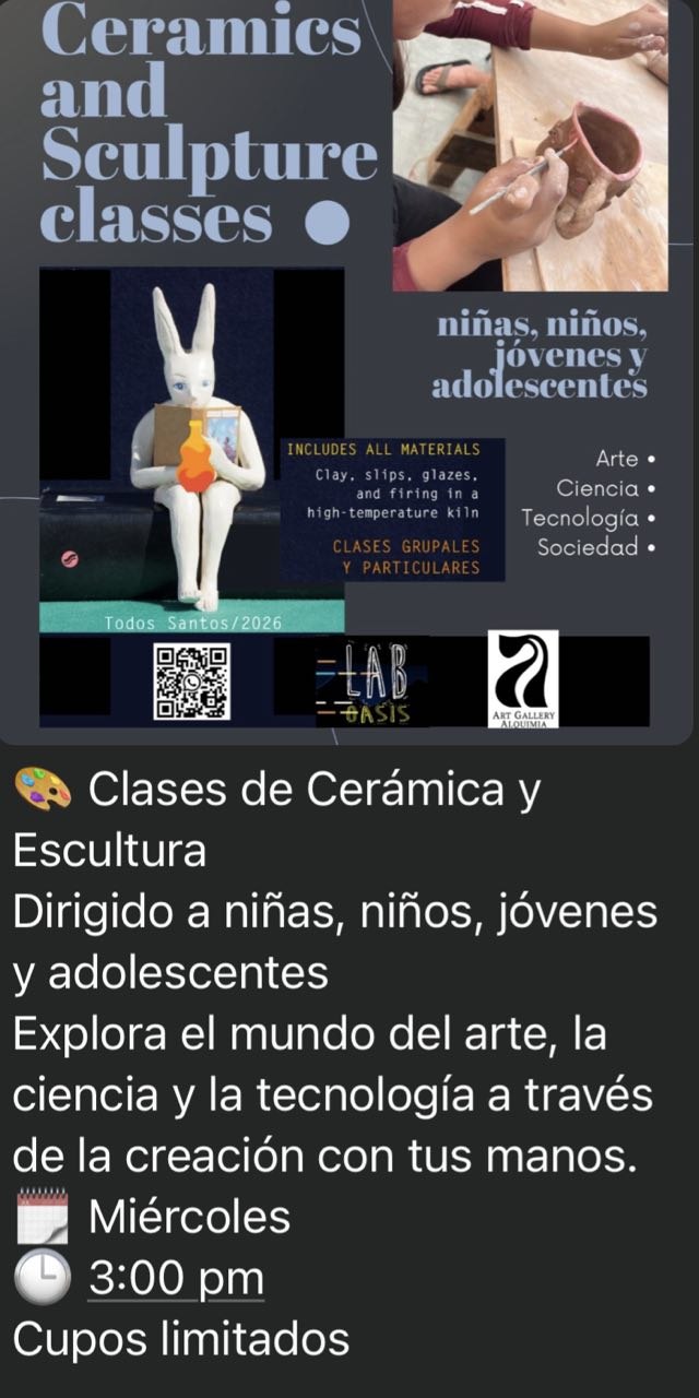 Ceramics and Sculpture Classes