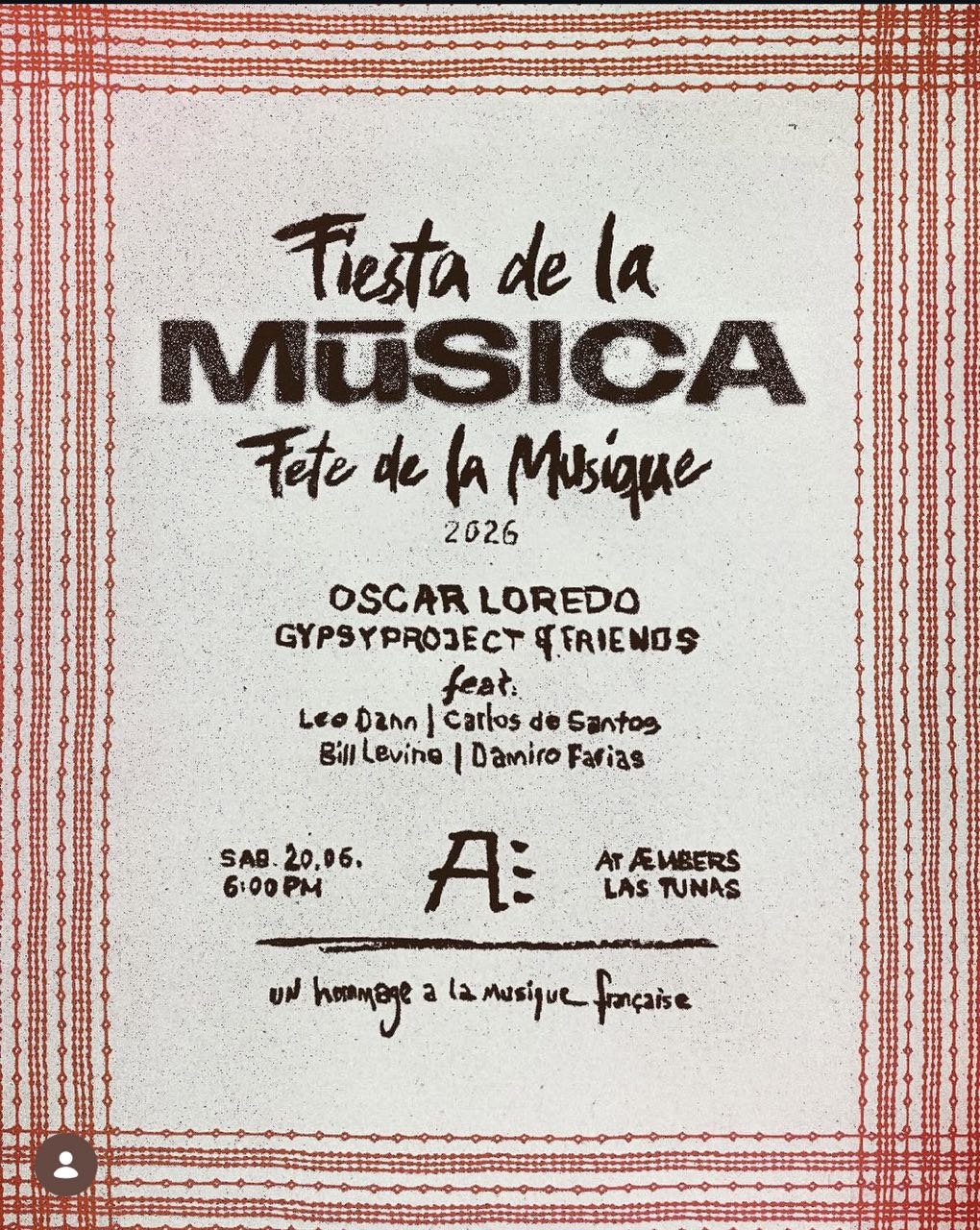 Fiesta de la Música / Fête de la Musique 2026