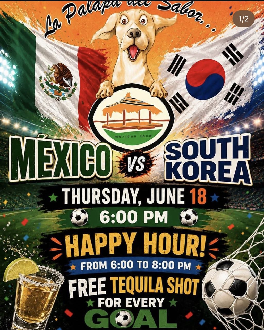 México vs South Korea Watch Party