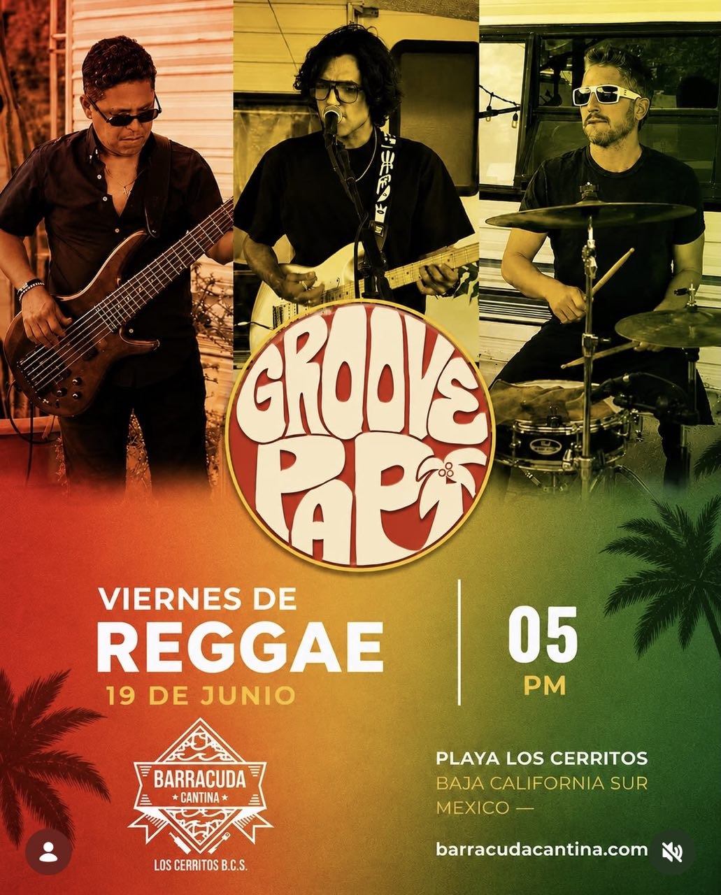 Viernes de Reggae con Groove Papi
