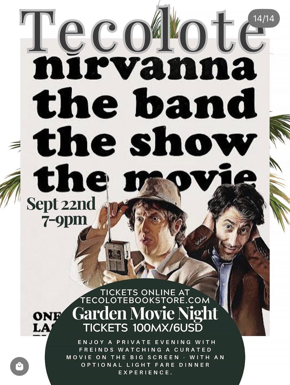 Garden Movie Night: Nirvanna the Band the Show the Movie