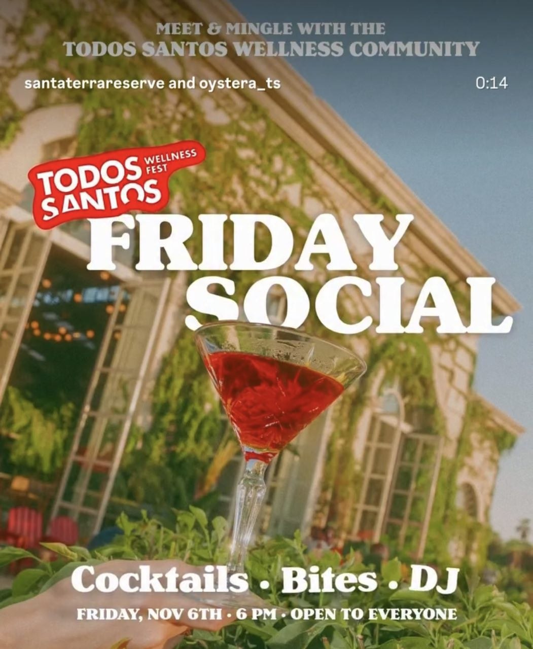 Todos Santos Wellness Fest – Friday Social