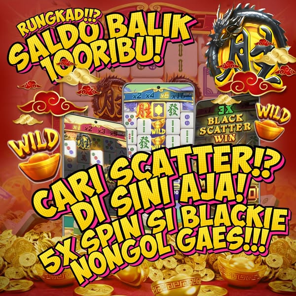 AUTOPETIR168 >> AGEN BO JUDI ONLINE BANJIR SCATTER TANPA HENTI