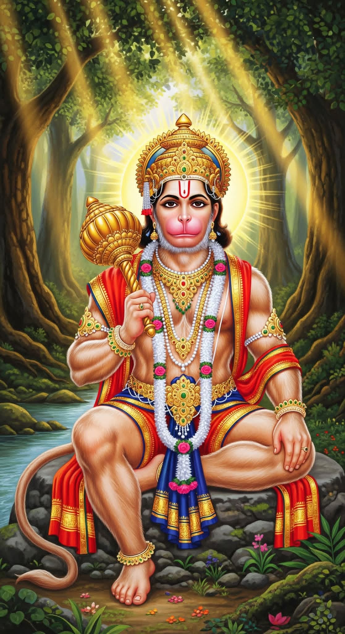Chham Chham Nache Veer Hanumana